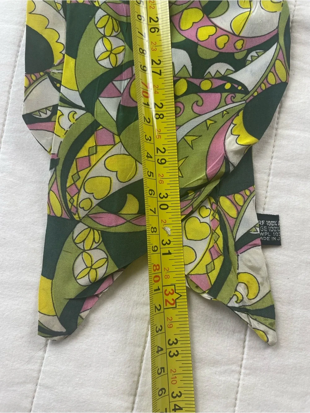 Vintage Retro Neck, Head, Waist Scarf Sash